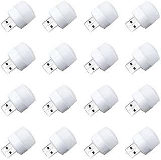 Morofme USB Night Lights 16pcs Mini LED USB Bulb Insert LED Light Plug in Warm White Compact Ideal for Bedroom Bathroom Car Nursery Baby Room Kitchen Portable Toilet USB Atmosphere Light