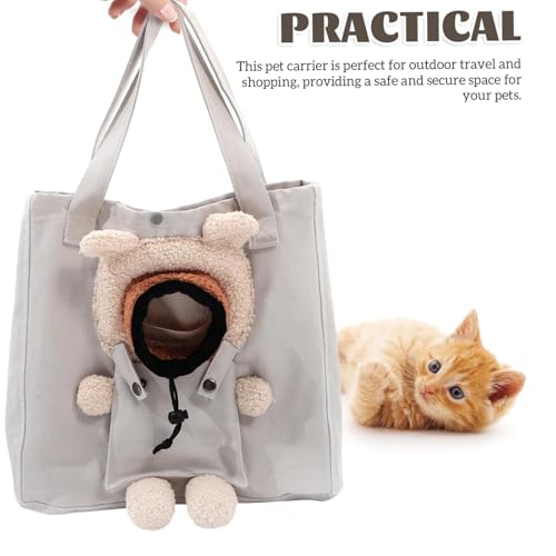Transportín para perros pequeños transpirable ideal para viajes y visitas al veterinario 6