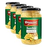 Diamond Brotes De Bambú, Rodajas 330 g (Paquete de 4)