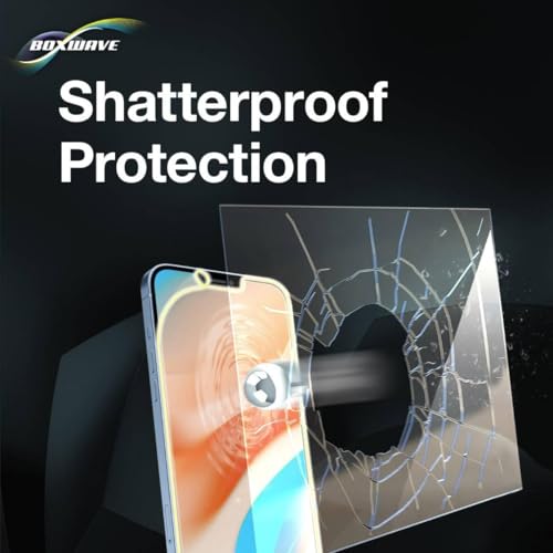 boxwave screen protector compatible with cipherlab rs36 - cleartouch impactshield 2-pack impenetrable screen protector flexible film