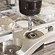 QUARKZMAN Kugelkopf-Fräser CNC-Fräser-Bit, 1/16 Radius 1/8 Schaft Vollhartmetall Unbeschichtet Aufwärts-Spiral 4 Schneiden Fräswerkzeug, 1/8 Durchmesser 3 Gesamtlänge