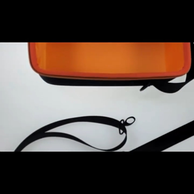 Housse De Transport Robuste Pour Marshall Middleton – Étui EVA Résistant à L’Eau Avec Bandoulière Orange, Protection Ultime Pour Haut-Parleur Portable