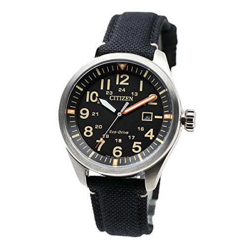 CITIZEN �V�`�Y�� Aviator �A�r�G�[�^ ECO-DRIVE �G�R�h���C�u AW5000-24E �u���b�N ���F �����Y �E�H�b�` �j���p �r���v �h�� �\�[���[ �A�i���O �J�����_�[ �~���^���[ �i�C�����o���h [���s�A���i]