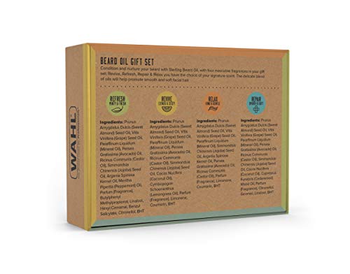 Wahl Beard Oil Gift Set, Beard Softener to Nourish Skin and Hair, Moisturiser to Stop Beard Itch, Beard Moisturiser, Beard Care for Men, Smooth and Soft Facial Hair, Hydrate and Condition - Image 6