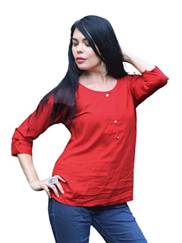 Image of Rayon Tops for Women Western /Women Tops /Top for Woman