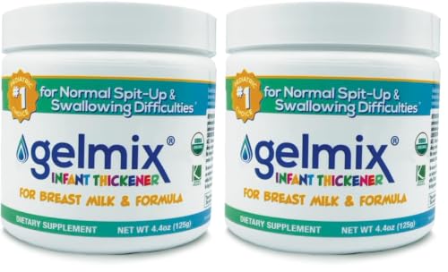 Image of Gelmix Infant Thickener for Breast Milk & Formula, 4.4 oz Jar (Pack of 2)