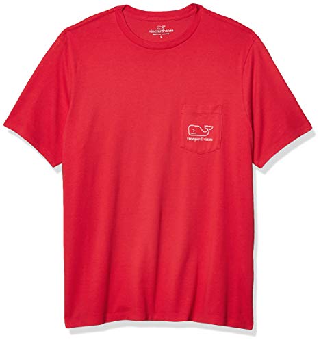 Image of vineyard vines Men's Short Sleeve Modern Whale Pocket T-Shirt
