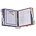 DURABLE Desktop Reference System, 10 Double-Sided Panels, Letter-Size, Assorted Colors, Sherpa Design (554200)