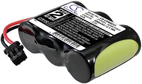 SPANN Battery Replacement for Tele-Phone TEL5000, TEL5050, TEL6000, TEL6050, TEL7000 3.6V