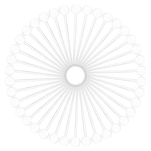 CIYODO 80pcs Swizzle Sticks for Bar Cocktail Stirring Sticks and Mixing Rods for Beverages Coffee and Mixed Drinks for Home Parties and Cafes