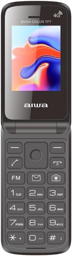 Aiwa FP-30-2G Flip Phone, closed front view