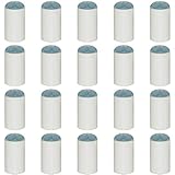 IFAMIO ビリヤードキューチップ 20個 13mm スリップオンキューチップ 交換用 接着剤や工具不要