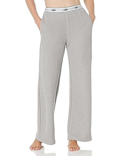 UGG Women's Judie Wide Leg Pant, Grey Heather, XL at Amazon