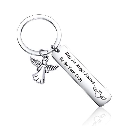 best Friend keychain girlfriend gift nurse gift son gift son keychain Husband keychain dad keychain mom gift daughter gift niece gift brother gift RV keychain Guardian Angel keychain for Vacation gift