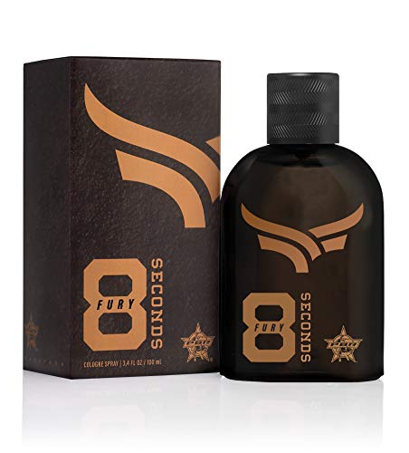 PBR 8 Seconds Fury Men's Cologne by Tru Western, With Notes of Brazilian Pepper, Green Apple, Fresh Lavender, Amber, and Birch - 3.4 oz 100 mL