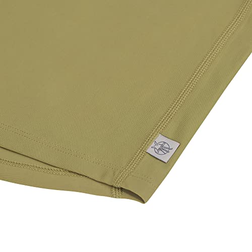 LÄSSIG Schwimmshirt Badeshirt Langarm Splash & Fun Shell Moss, 25-36 Monate Gr. 98