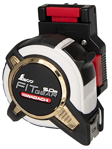 シンワ測定(Shinwa Sokutei) コンベックス フィットギア極立 25−5.0m 尺相当 ホルダー付 81141