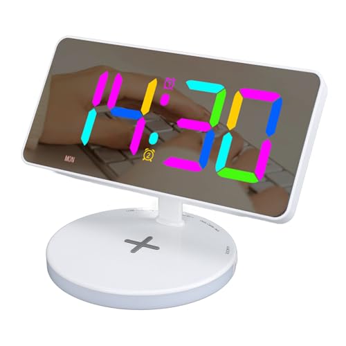 NOENNULL fW^ڊo܂v 7.3 C`ʑ^fBXvC LED RGB 12 24H 6 x̖邳~[㎞vQp