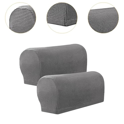 Fundas de brazos de sofá elásticas KESOTO, protector transpirable para sillón reclinable 7