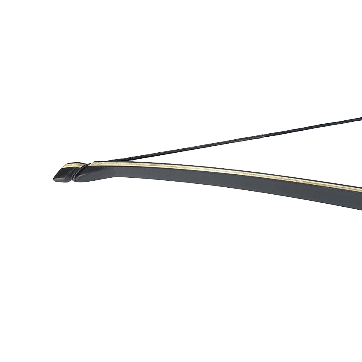 Black Hunter Wurfarme Langbogen Gliedmaßen Wurfarme 25-60lbs (60lbs)