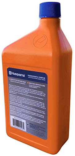 Husqvarna X-Guard Premium All Season Mineral Bar And Chain Oil, Chainsaw Oil For Superior Cutting Equipment Protection In All Conditions, 1 Quart Bottle #TOP2