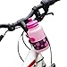 Girl’s Bicycle Decorations Set - Fun Bicycle Decor w/Beads, Rear View Mirror, Mounted Water Bottle, Handlebar Streamers & Basket - Complete Bike Decoration for Kids