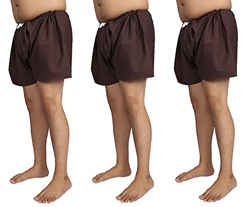 Image of BISMAADH Organic Soft & Breathable Cotton Unisex Sikhi NADA Kachhera Pack of 3