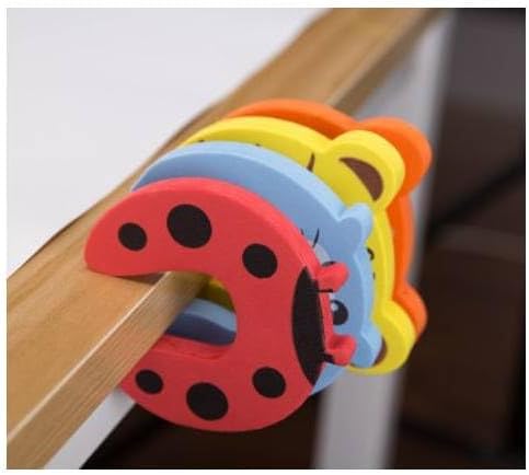 Çocuk Bebek Güvenlik Parmak Koruyucu Kapı Stoperi 4 lü Set - Görsel 5