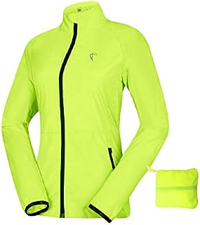 Women's Packable Windbreaker Jacket, Lightweight and Waterproof, Outdoor Active Cycling Running Skin Coat