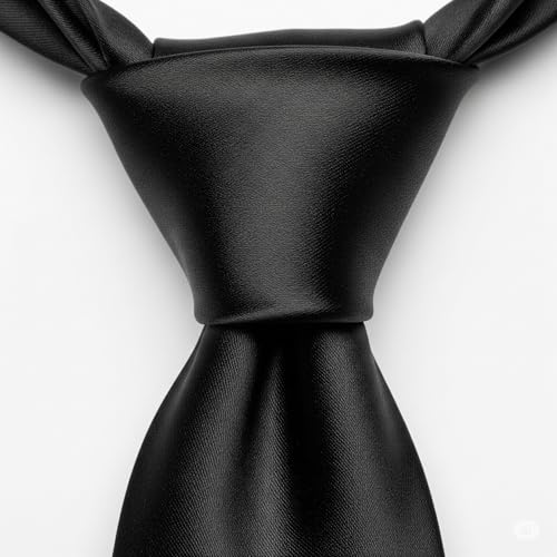 Image of SOFTSTYLE Premium Satin Necktie For Men | Wrinkle-Free | Ofice, Party & Wedding