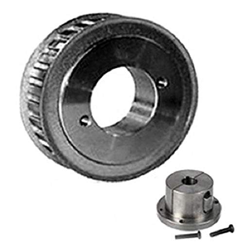 Browning 32HQ200 Steel Stock Gearbelt Pulleys with Split Taper Bushings for H200 Belts, 1/2" Pitch, 2" Wide #1