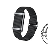 KSIX Vitalis Pulsera Inteligente sin Pantalla, smartband Minimalista con Monitor de frecuencia cardíaca, oxígeno, Temperatura, sueño y estrés, Resistencia 5 ATM, 30 días autonomía, App KSIX Ring