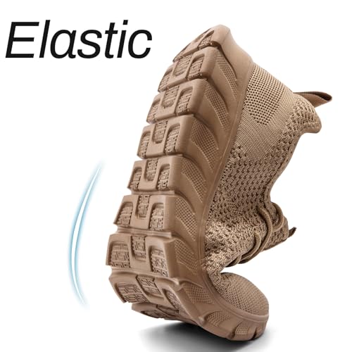 Image of Men Running Tennis Shoes Gym Fashion Sneakers Walking Workout Shoes Athletic Slip on Breathable Mesh Comfortable Lightweight Casual Sport Shoe