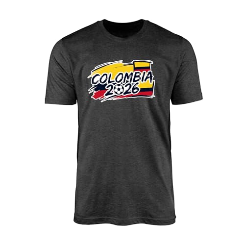 Colombia 2026 Soccer Shirt Flag Graphic International Football Fan Tee