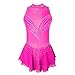 HYNNYH C,XXL, Ice Skating Skirts for Girls Lady's Gymnastics Competition Wear Figure Skating Costume Team Sports Clothes
