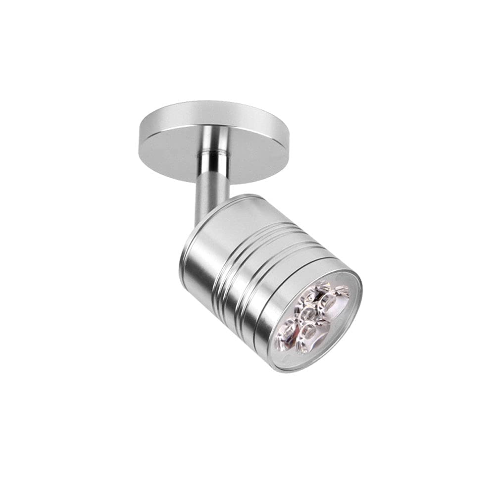 Foco de pared LED regulable de 360° en aluminio para acento lumínico interior 4