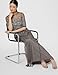 ADRIANNA PAPELL Women's Beaded Illusion Dress | Long Sequin Evening Dress with Fitted Bodice & Tulle Skirt Overlay,Lead,16