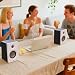 HiVi-Swans M10 Plus 2.1 Bluetooth 5.0 DSP Active Bookshelf Speakers, 5" Subwoofer and dual Satellites Audio Technica Speakers, with Remote Control