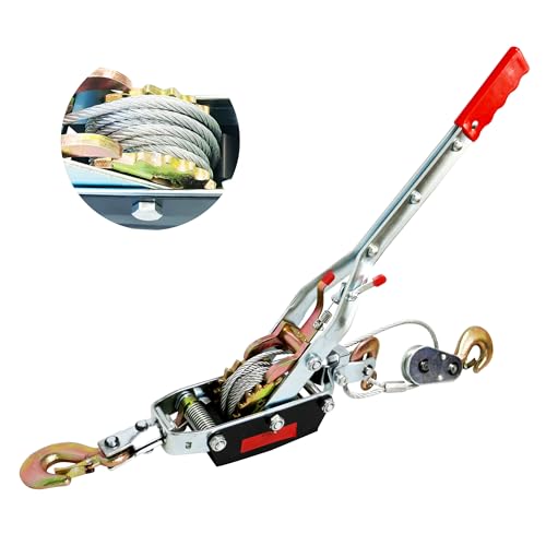 5-Ton Hand Winch with 12FT Cable