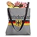 DEUTSCHLAND Germany Flag Coat Arms german Eagle vintage Tote Bag