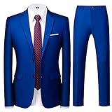 anzug blau fliege Hose mit 4 Taschen und Gummiband, um die Weite der Taille einzustellen