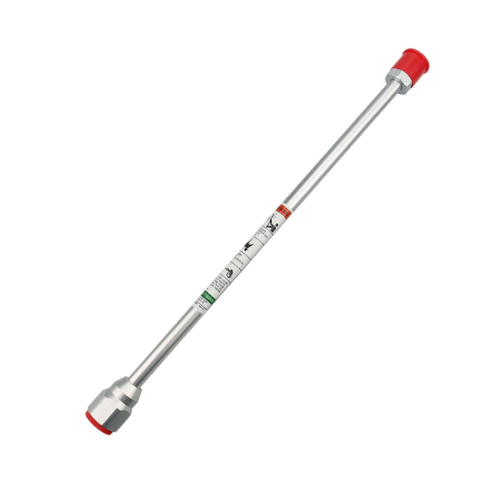 PUXZYAX Portable Spraying Machine Extension Pole with Stable Structure and Lightweight Sprayer Extention Wands Airless Paint Sprayer Tip Not Easy to Break, Silver, 150cm Bold