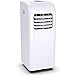 COSTWAY 10000 BTU Portable Air Conditioner with Remote Control, Energy Efficient for Rooms Up to 400 Sq. Ft, Cooling, Dehumidifying, Fanning, Sleeping Mode, Time Settings, Clear LED Display (10000BTU)