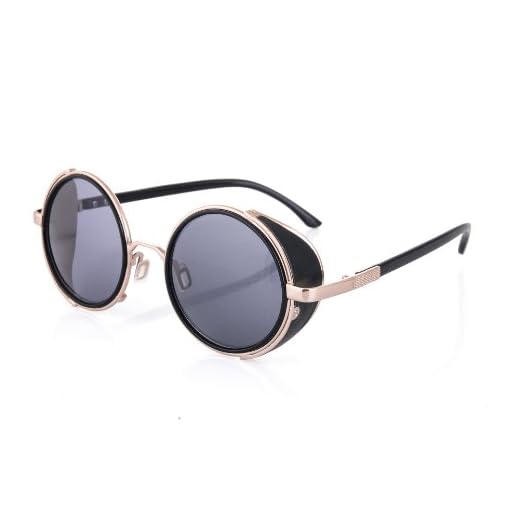 4sold (TM) Steam Punk Antique Copper Cyber Goggles Rave Goth Vintage Victorian – Gafas estilo gótico vintage. number 8 medium