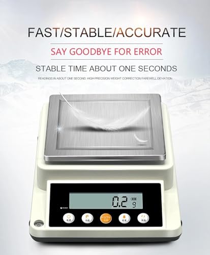 Báscula de precisión digital para laboratorio 3100g 0.01g miniatura 2