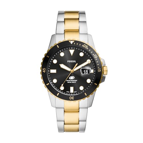 Montre sport homme bleue Fossil, le cadeau idéal pour son style