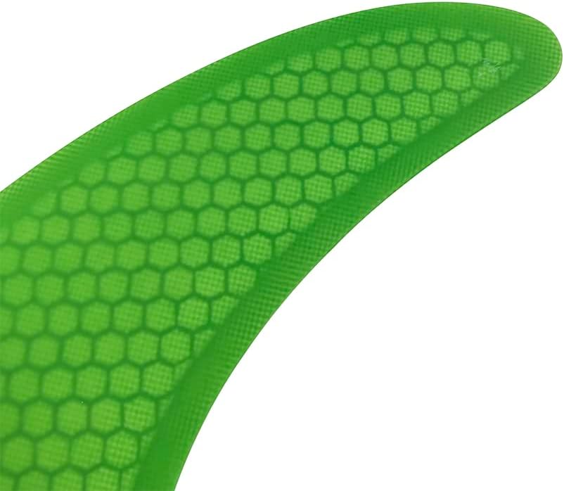 UP SURF Longboard Fins, Fiberglass+Honeycomb+Carbon, Professional Surfboard Fins