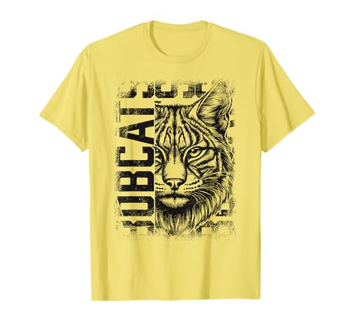 Bobcat School Sports Fan Team Spirit Mascot Cute Heart T-Shirt