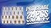 Pro Grade - Chip Brush – Paint Brush Set – 24 Pack - Natural China Bristle Paintbrush Set for Art, Craft, Epoxy, Varnish, Resin, Stain, Glue, Gesso, Primer, Acrylic and Oil Paint