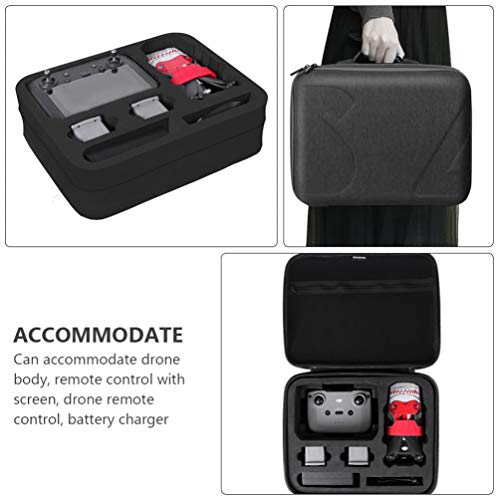 BESPORTBLE Bolsa de Armazenamento Portátil para Drones Eva Estojo de Armazenamento Rígido Compatível